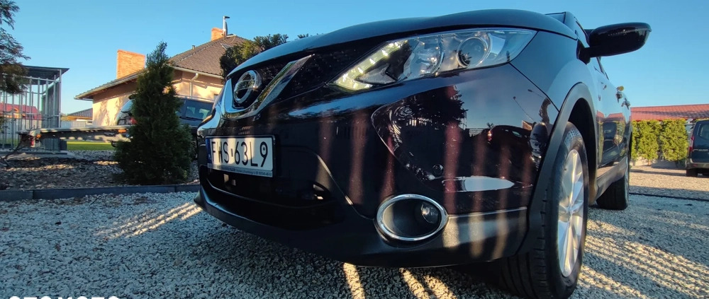 Nissan Qashqai cena 51800 przebieg: 39500, rok produkcji 2014 z Wschowa małe 277